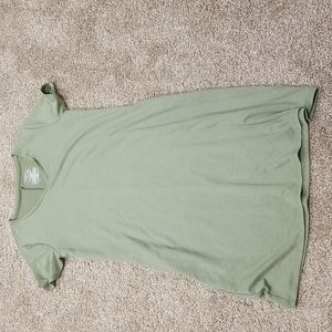 Green Time and Tru tshirt dress with pockets, size M (8-1)
